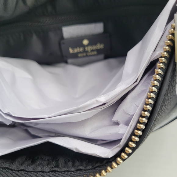 Kate Spade Black Pebbled Crossbody Bag - Picture 4 of 9